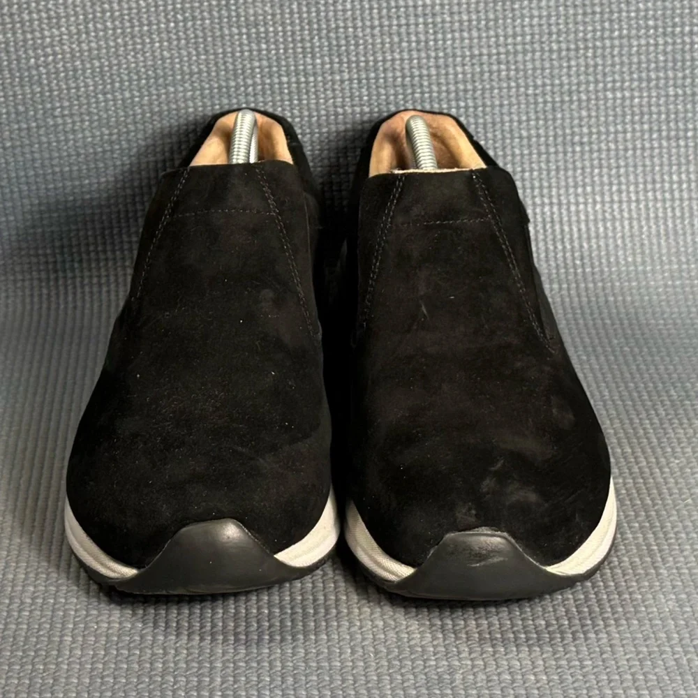 Merrell Men’s Board Runner Loafers Black Air Cushion Leather Slip On Size‎ 10.5